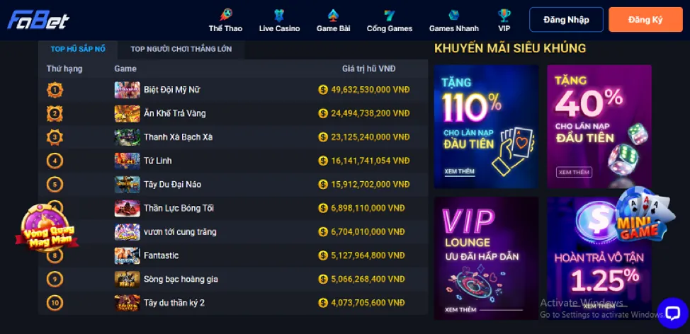 Thưởng chào mừng thành viên mới vipwwin link vào